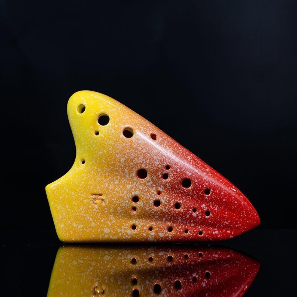 Musical Instrument Maraca - Ceramiczne okaryny 16 otworów klawisz Alto