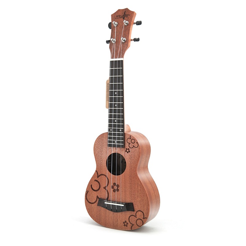 Musical Instrument Hawaii - 21-calowe ukulele z drewna sapele z