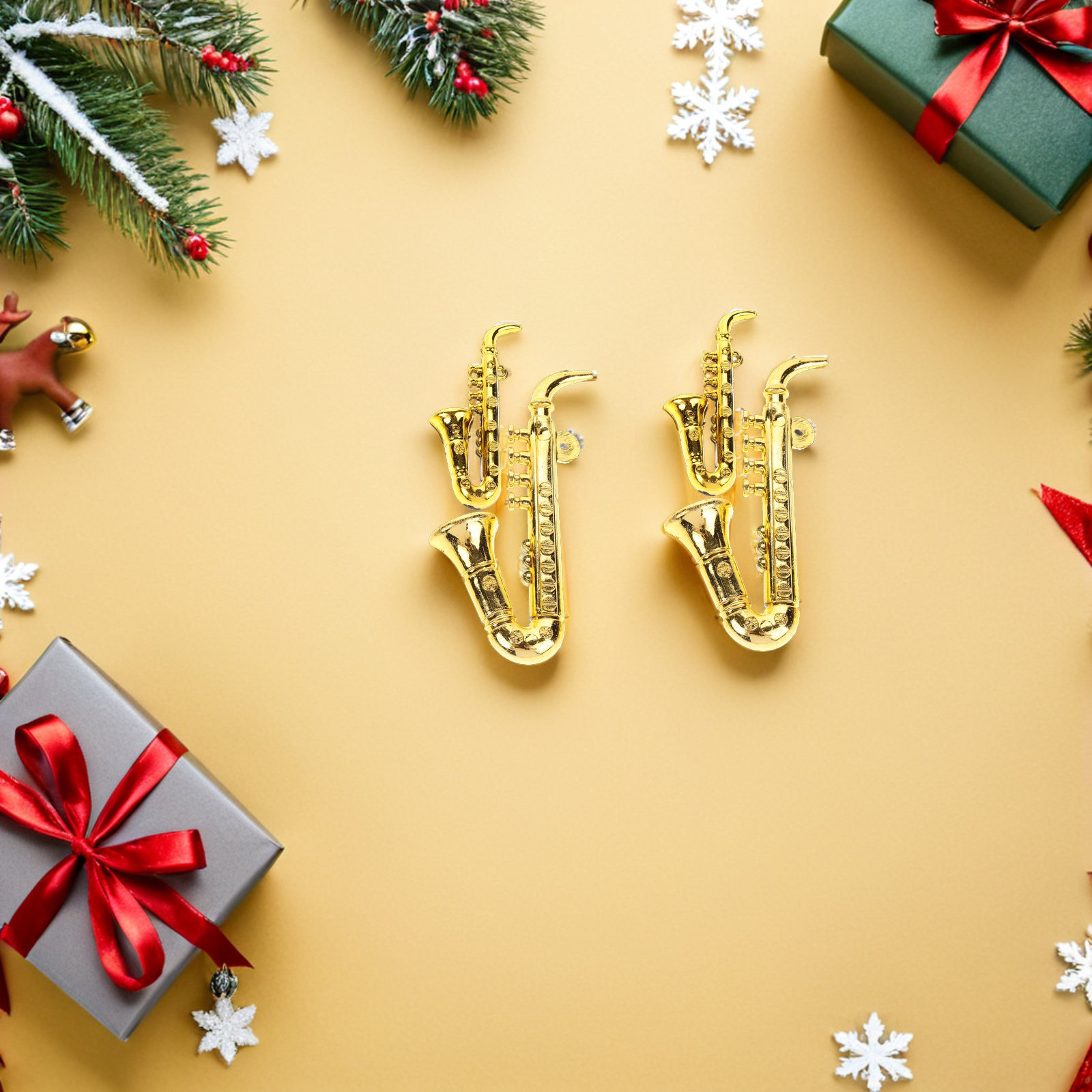 Musical Instrument Xmas Ornaments - 40 sztuk – ozdoby w kształcie