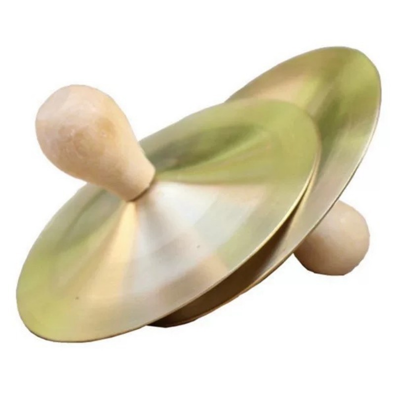 Musical Instrument Maraca - 1 zestaw ręcznych talerzy miedzianych Instrument