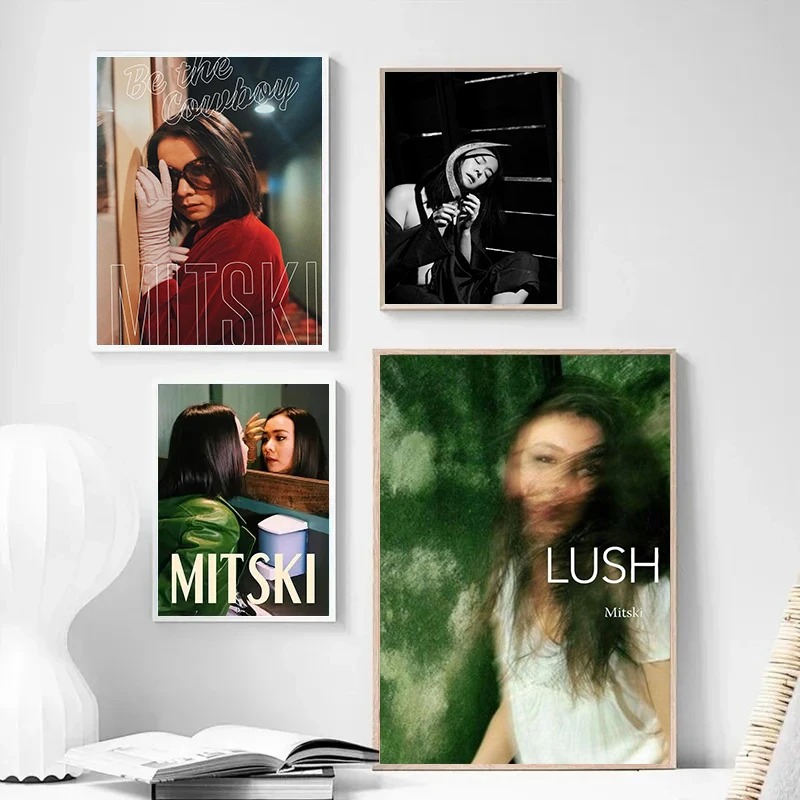 American Pop Singer MITSKI Art – Musical Instrument Painting recenzja i cena