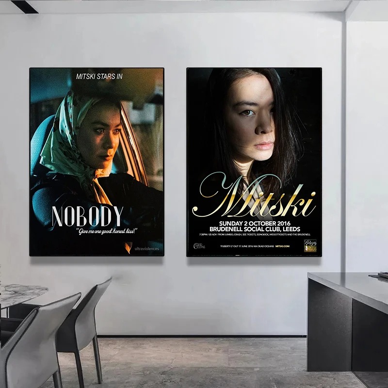 American Pop Singer MITSKI Art – Musical Instrument Painting recenzja i cena