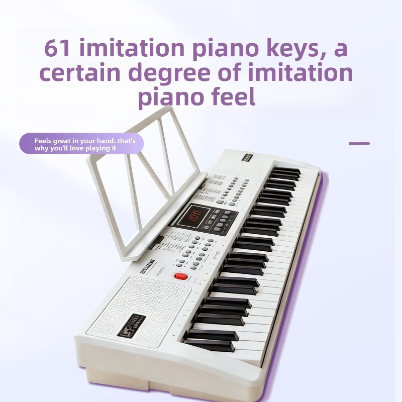Klawiatura elektroniczna 61 kl – Musical Instruments Names recenzja i cena