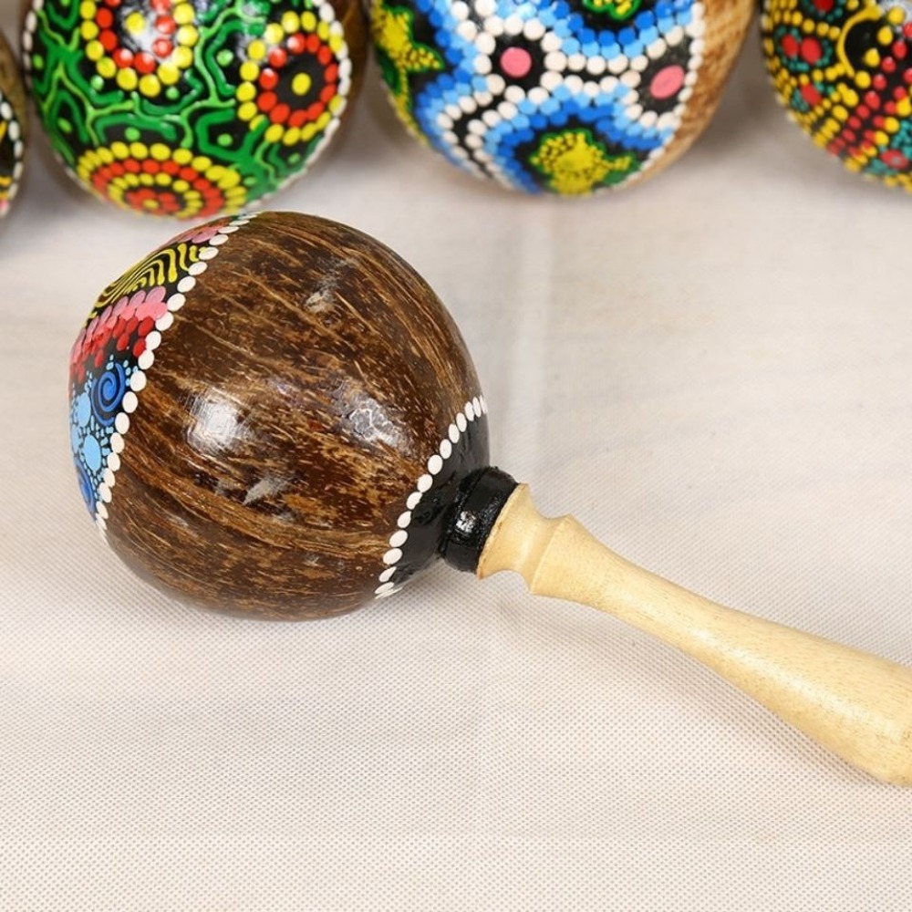 Vintage Marakasy z Łupin Kokos – Musical Instrument Maraca recenzja i cena