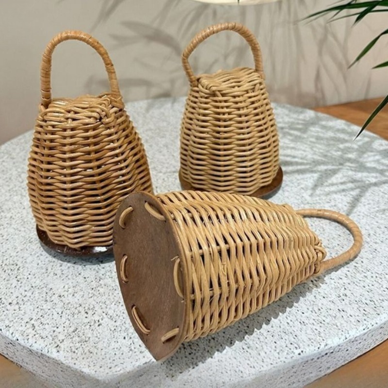 Afrykańskie marakasy z rattanu – Musical Instrument Maraca recenzja i cena