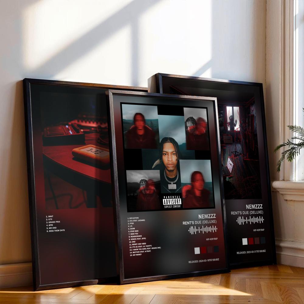 Plakat Nemzzz Okładka Albumu M – Musical Instrument Painting recenzja i cena