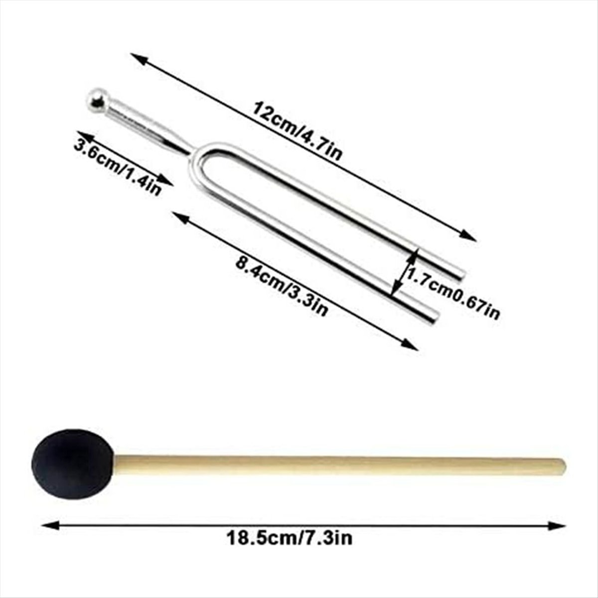 T34C 3Pack A440Hz Tuning Fork  – Musical Instrument Tuning Guitar Tuner. Standard Guitar Tuning recenzja i cena