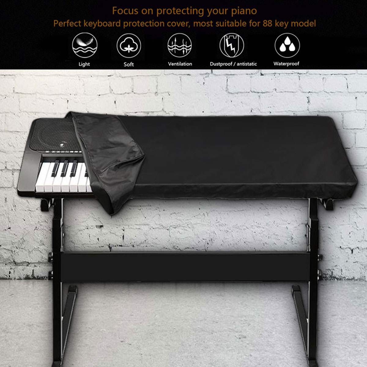 Pokrowiec na pianino elektroni – Musical Instruments Names recenzja i cena