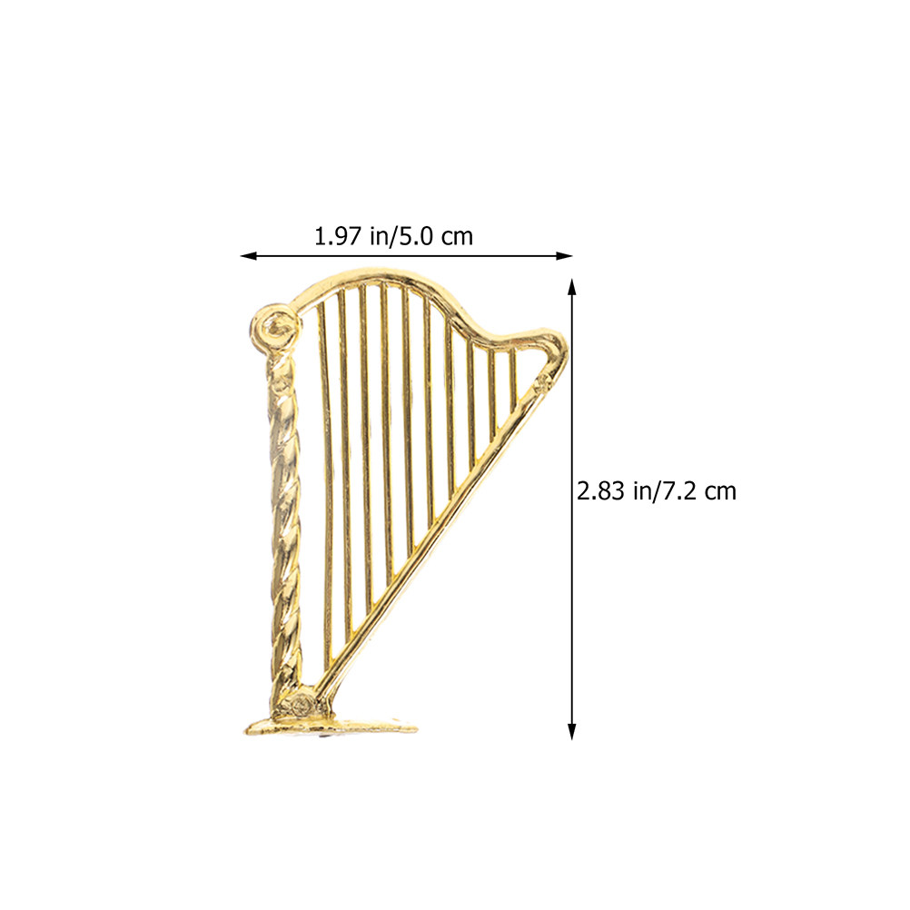 15 szt. Mini Harfowe Instrumen – Musical Instrument Xmas Ornaments recenzja i cena