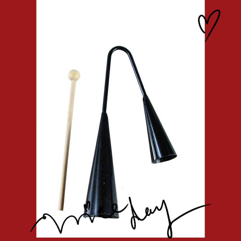 Metalowy dzwonek Agogo, dwuton – Musical Instrument Agogo recenzja i cena