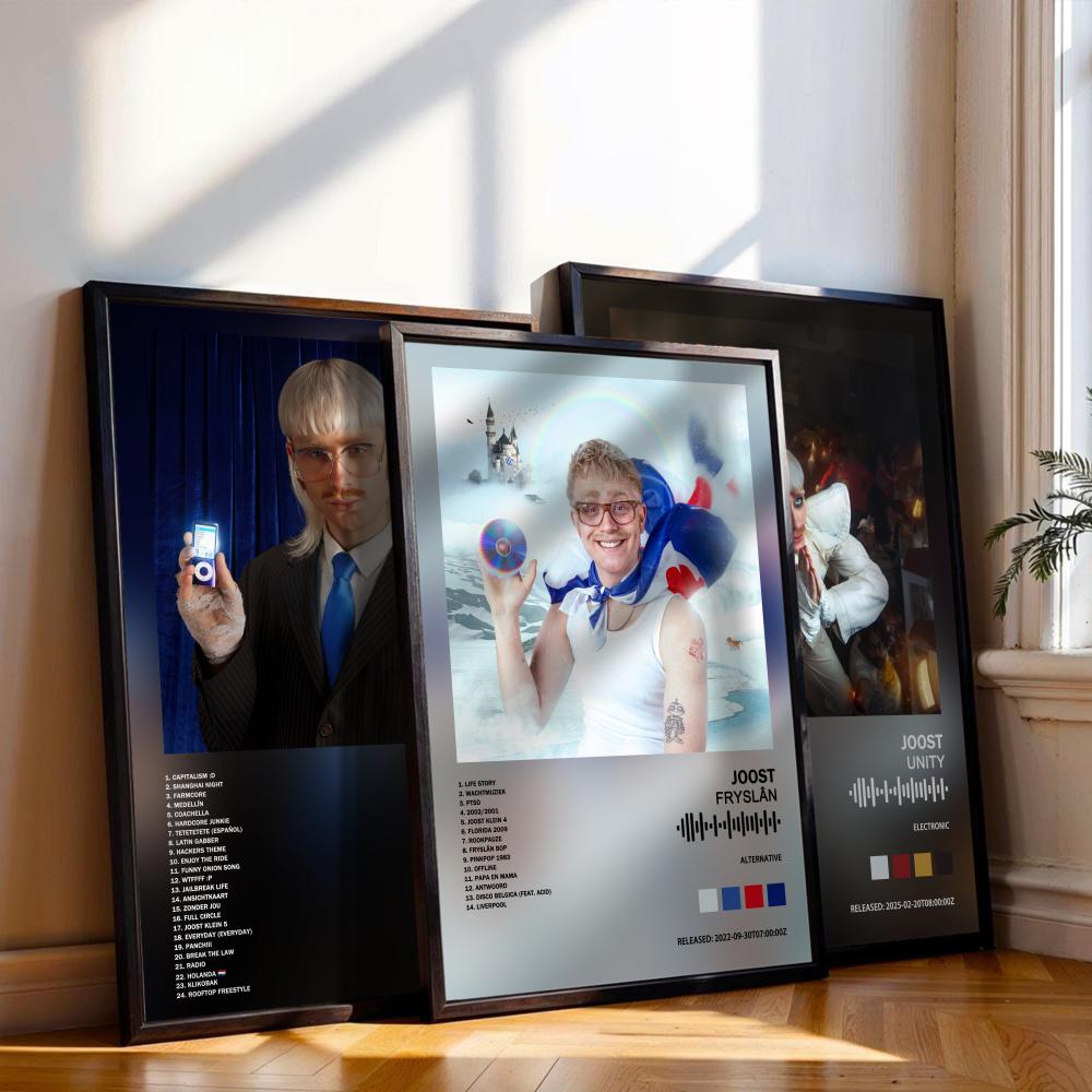 Plakat Joost, okładka albumu m – Musical Instrument Painting recenzja i cena