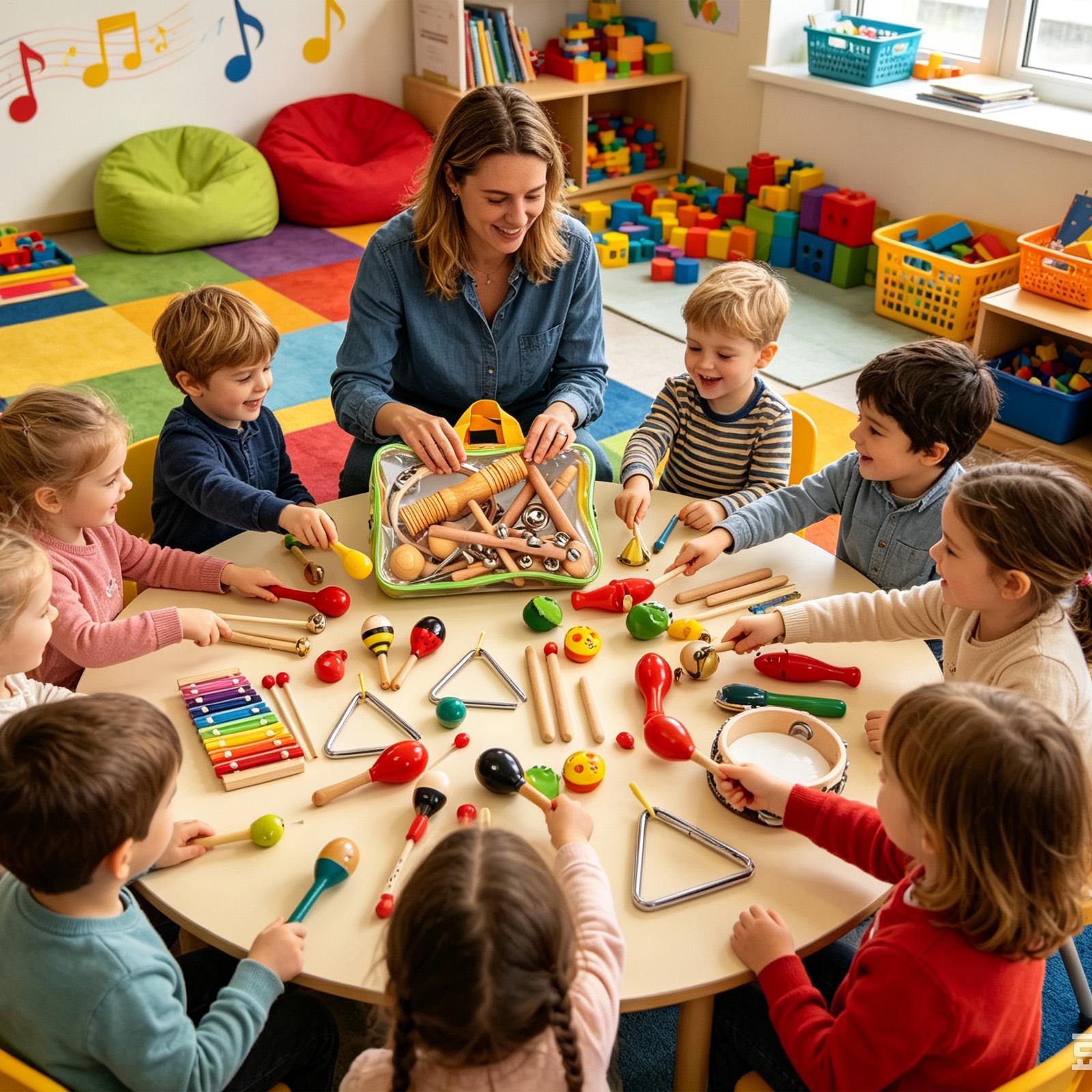 Interaktywne instrumenty muzyc – Musical Instrument Maraca recenzja i cena