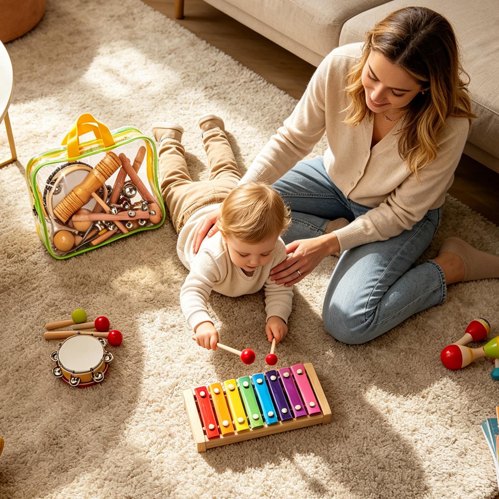 Interaktywne instrumenty muzyc – Musical Instrument Maraca recenzja i cena